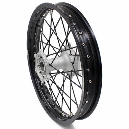 KKE 21 & 19 Casting MX Wheels for YAMAHA YZ250F 2001-2021 YZ450F 2003 Silver - Howling Moto