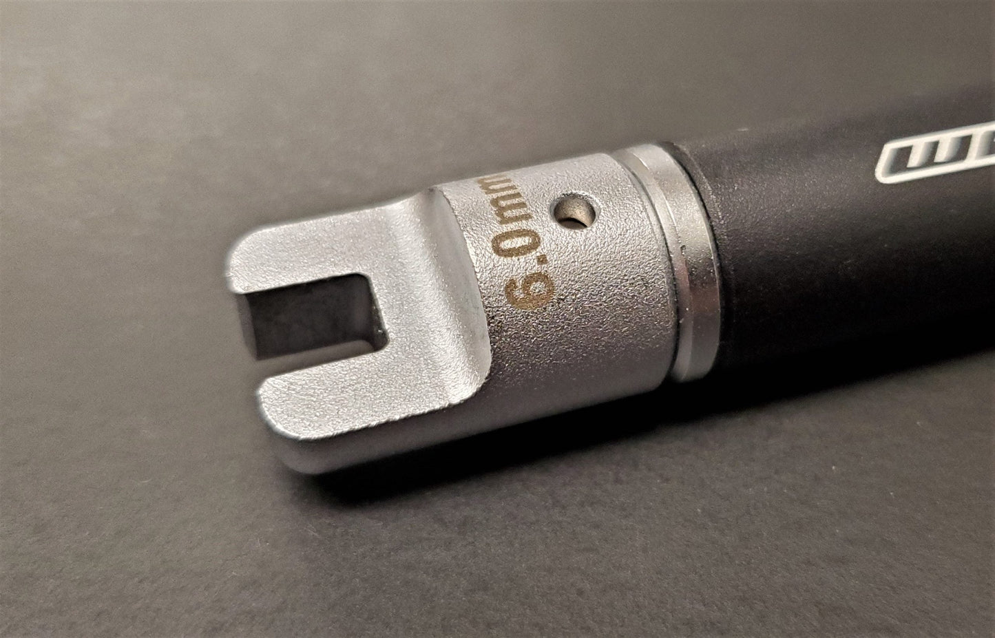 Warp9Racing spoke wrench tips, 6.0mm size, adjustable tool for bicycle wheel spokes, shown in the image.