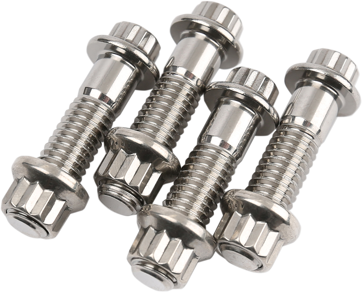 Thrashin Supply Co. P-54 foot peg hardware kit TSC-4070-2 with metal components on a plain background