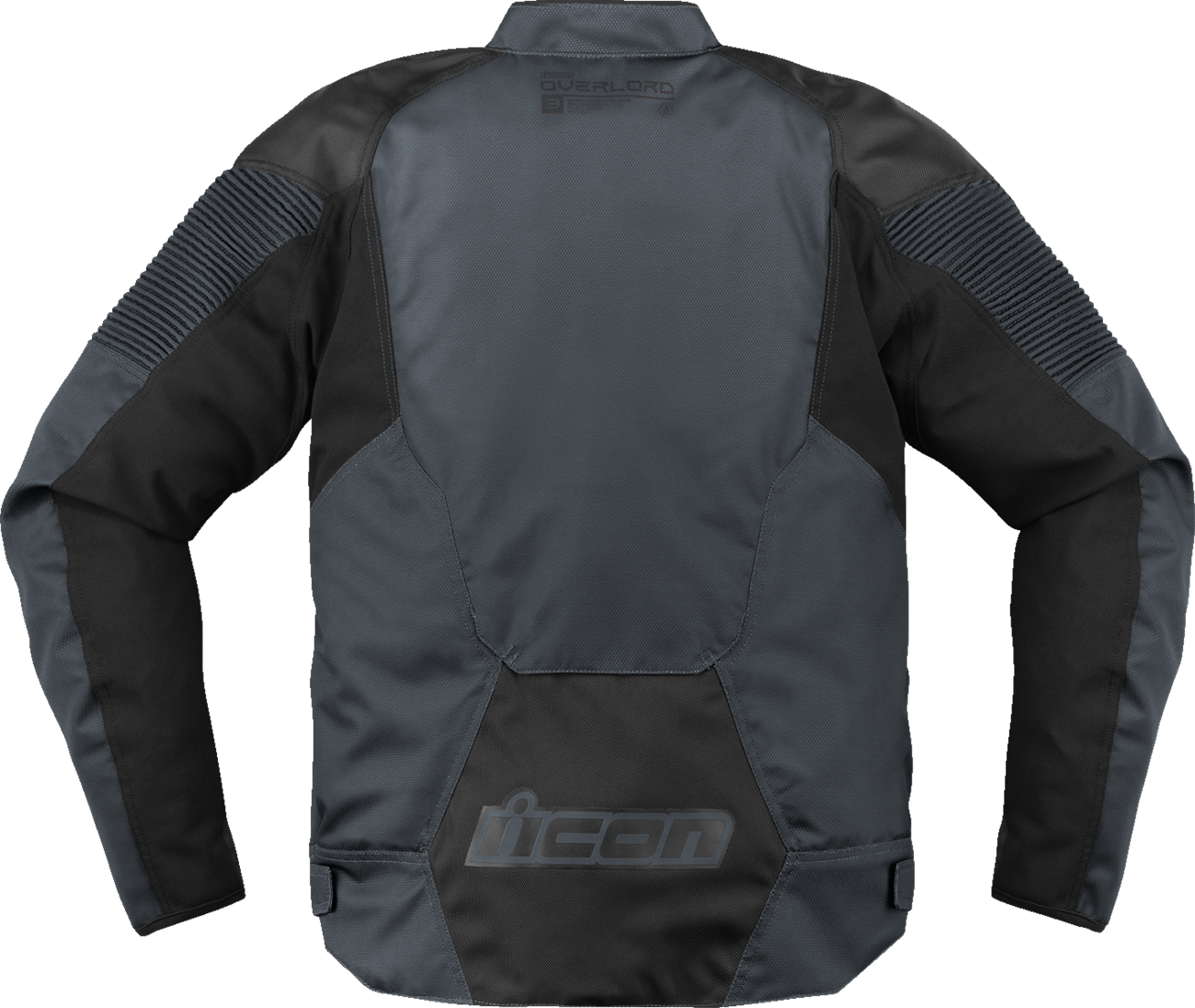 Bill's Exhausts ICON Overlord3™ Jacket in slate color, 2XL, featuring a stylish, durable jacket with a modern design.