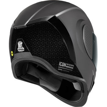 Silver ICON Airform MIPS helmet in 2XL size, featuring a sleek design and adjustable straps for a secure fit.