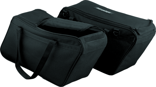Kuryakyn removable saddlebag liners for Honda Gold Wing 2001-2005, showing durable fabric and easy-to-insert design