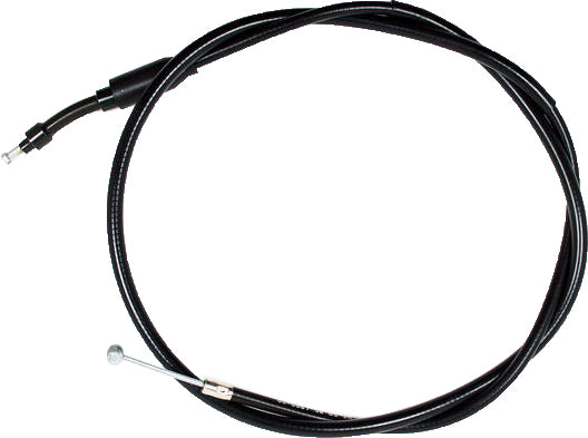 Black vinyl clutch cable by Motion Pro, part 05-0067, designed for durable motorcycle clutch performance.