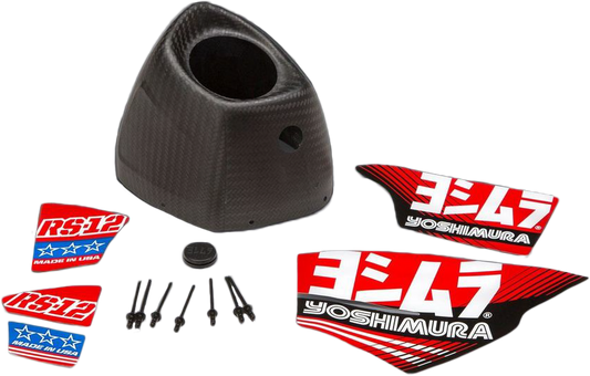 YOSHIMURA, Yoshimura End Cap Kit RS12 YM1 - Enhance Your Motorcycle Exhaust System
