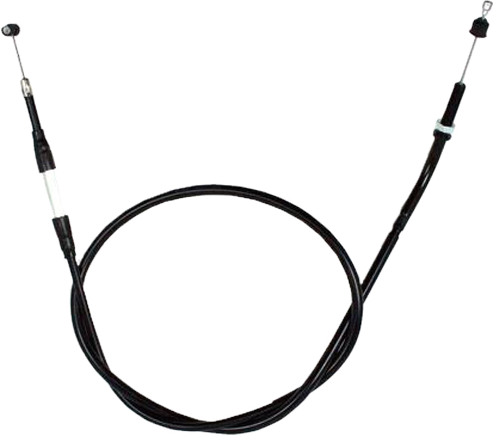 Motion Pro black vinyl motorcycle clutch cable 02-0550 with metal ends for smooth control and durability.