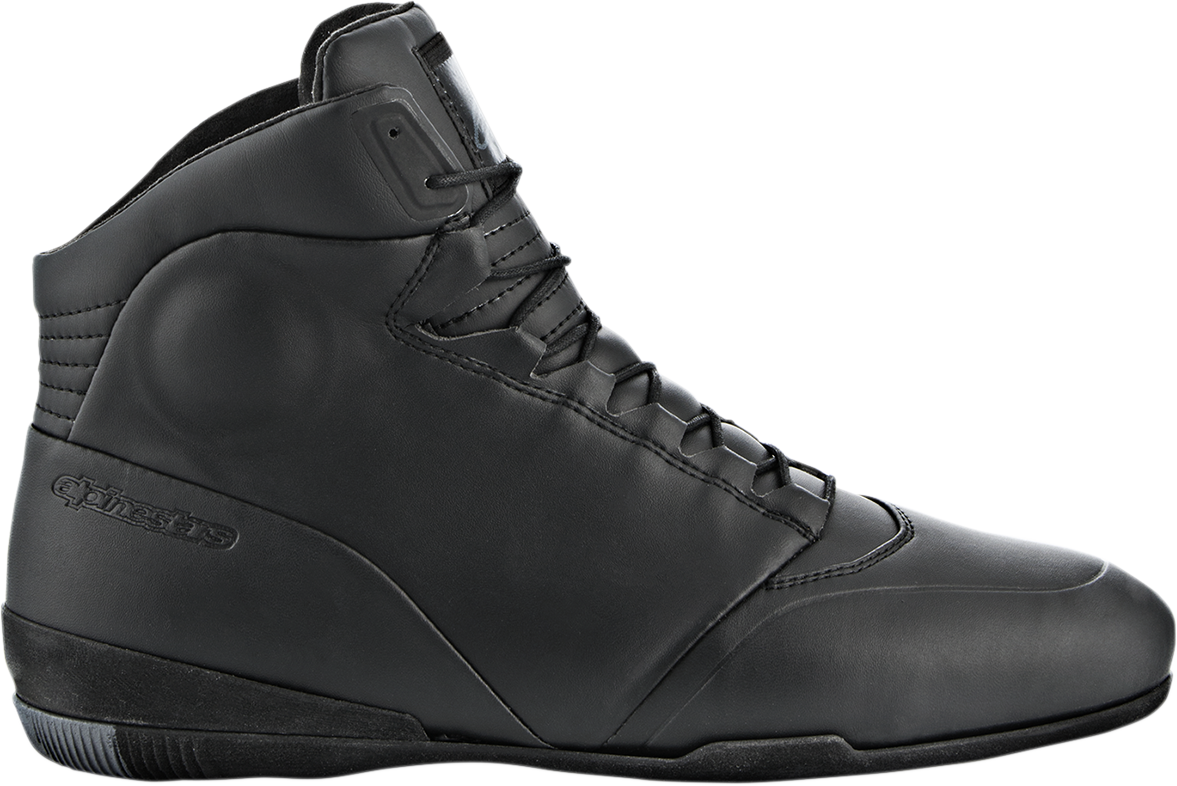 Alpinestars Centre Shoes in black, US 10.5, featuring sleek design and durable material, ideal for casual or active wear.
