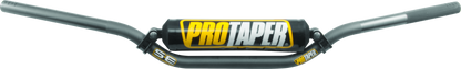 ProTaper SE SX Race Handlebar in platinum color, lightweight motocross handlebar with ergonomic design for off-road riding.
