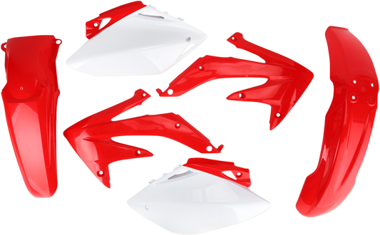 Acerbis standard replacement motorcycle body kit in black, featuring panels and parts designed for OEM 2071100206 installation.