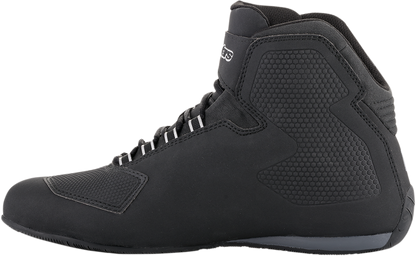 Alpinestars Sektor waterproof shoes in size US 6.5, featuring durable design and waterproof material, displayed on a plain background.