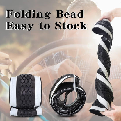 Hycline SandRoller bicycle tires set, 26-inch by 2.125-inch, durable tires designed for off-road riding on rugged terrain.