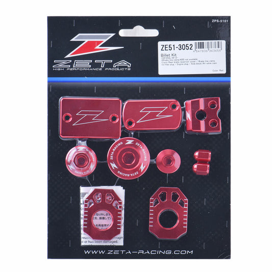 ZETA, ZETA Billet Kit for MX Bikes - Part Number ZE51-3052