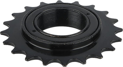 Hycline 22T single speed bike freewheel for bicycle cassettes, showing the metal freewheel with gear teeth and mounting threads.