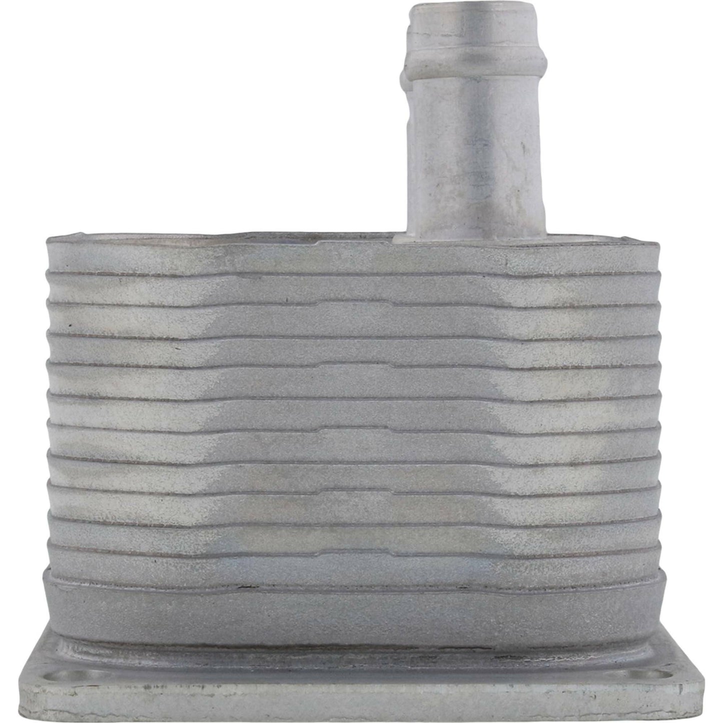 ALL BALLS OEM replacement oil cooler for Polaris, featuring metal fins and inlet/outlet ports, designed for engine cooling.