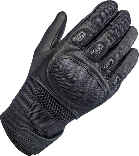 BILTWELL Bridgeport Gloves - Black Out - XS 1509-0101-301 - Howling Moto