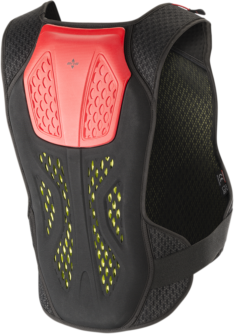ALPINESTARS Sequence Chest Guard - Anthracite/Red - XL/2XL 6701819143XL/2X - Howling Moto