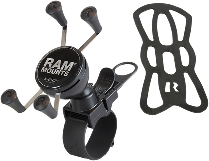 RAM MOUNTS X-Grip Phone Mount with Rail Mount RAP-SB-187-UN7 - Howling Moto
