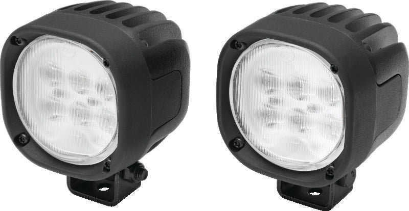 Kuryakyn Lodestar 1850L Spot Beam high-output driving lights mounted on a powersports vehicle for enhanced visibility