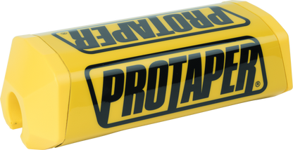 ProTaper 2.0 Square Bar Pad in Race Yellow, designed for motorcycle handlebars, featuring durable padding and vibrant color.