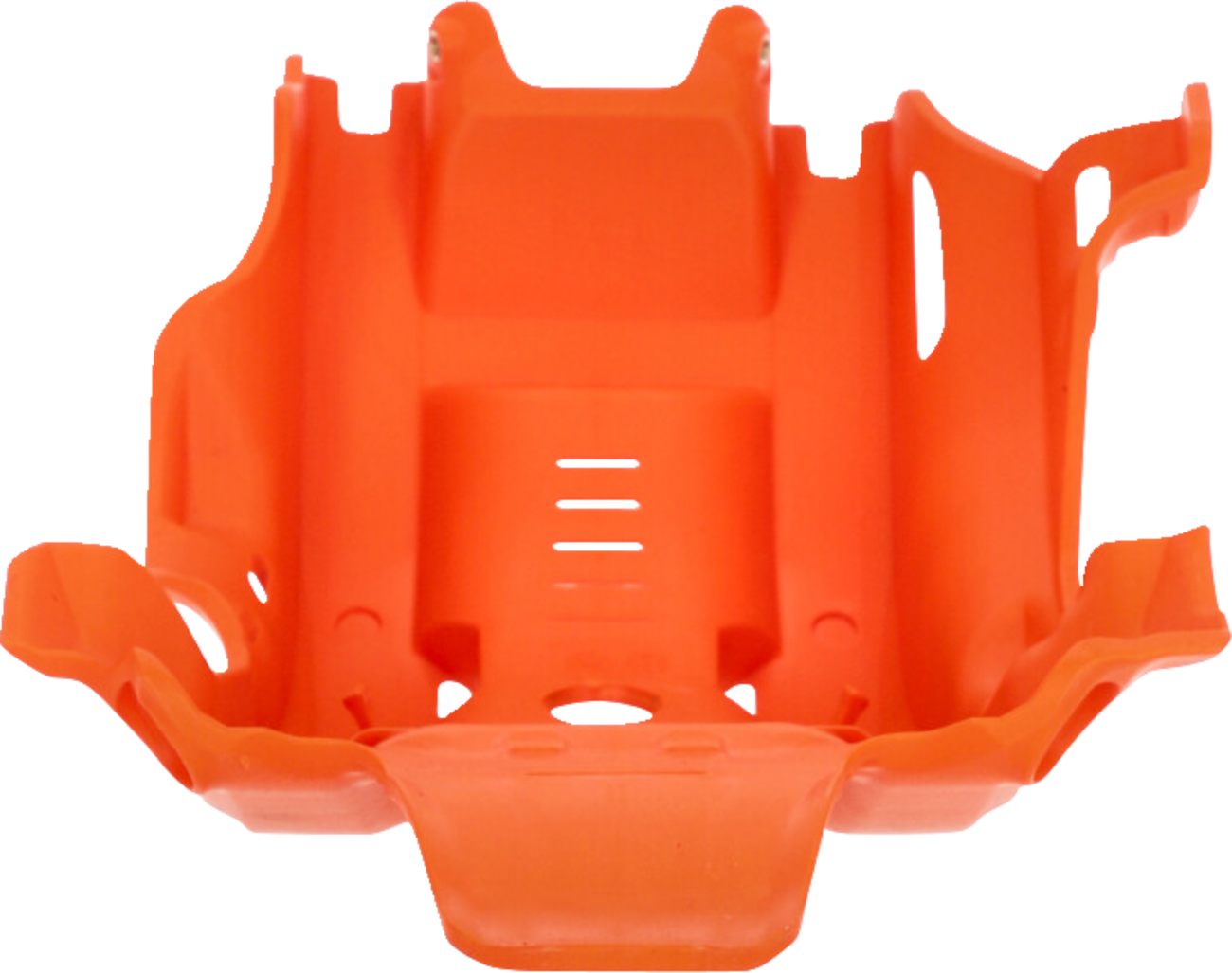 ACERBIS orange skid plate for KTM 250/350 SX-F 2023 motorcycle, made of durable body material, designed for off-road protection.