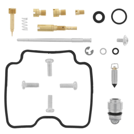 QuadBoss carburetor repair kit for Suzuki LT-F250 QuadRunner 2000-2002, includes gaskets and parts for engine maintenance