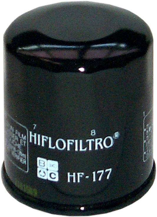 HIFLOFILTRO, HIFLOFILTRO HF177 Oil Filter for Motorcycles – Premium Quality with 5/8" Nut for Easy Installation