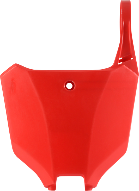 ACERBIS Front Number Plate - Red 2858850227 - Howling Moto
