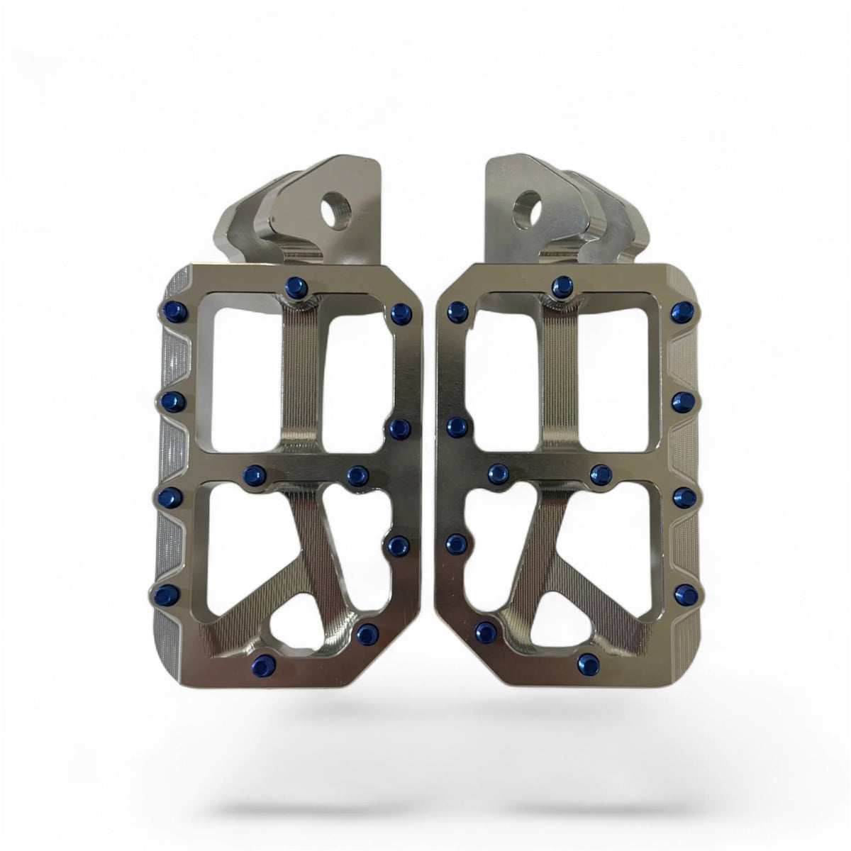 Silver Wide Foot Pegs