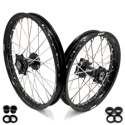 KKE 19 & 16 Big Kid's Wheels Rims Set Fit For Kawasaki KX80 KX85 KX100 - Howling Moto
