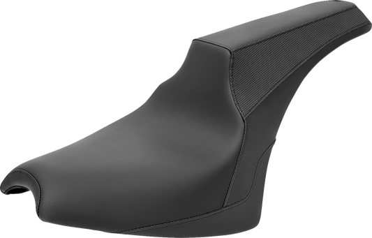 Bill's Exhausts SADDLEMEN Carey Hart Signature Series motorcycle seat in black with black stitching for Chief models 2022-2023.