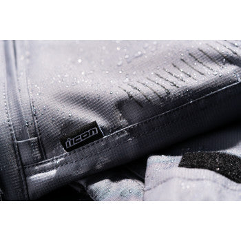 Gray ICON PDX3™ Overpant in XL size from Bill's Exhausts, showing the durable fabric and adjustable waistband.