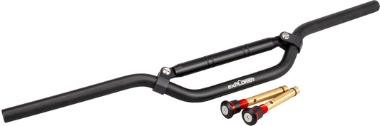 ZETA, ZETA Explorer Handlebar T-1 Touring Type with Cross Bar Mounting – Black, Part Number ZE07-0150