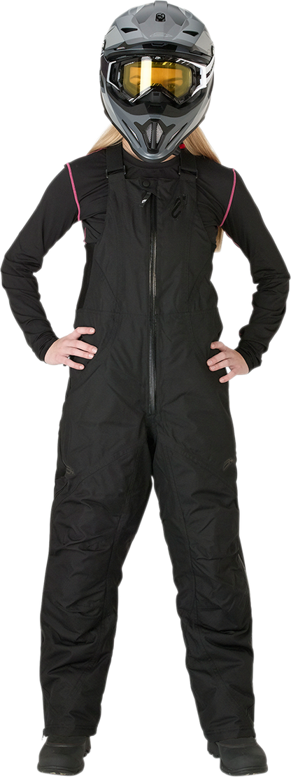 Black women's ARCTIVA Pivot Bib in 2XL by Bill's Exhausts, showing the bib's adjustable straps and durable fabric design.