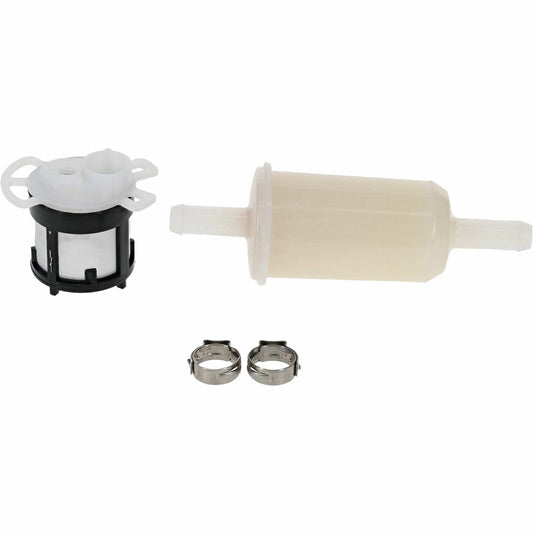 ALL BALLS fuel filter kit for KTM, Husqvarna, GAS-GAS motorcycles, including filters and hoses, assembled for easy installation