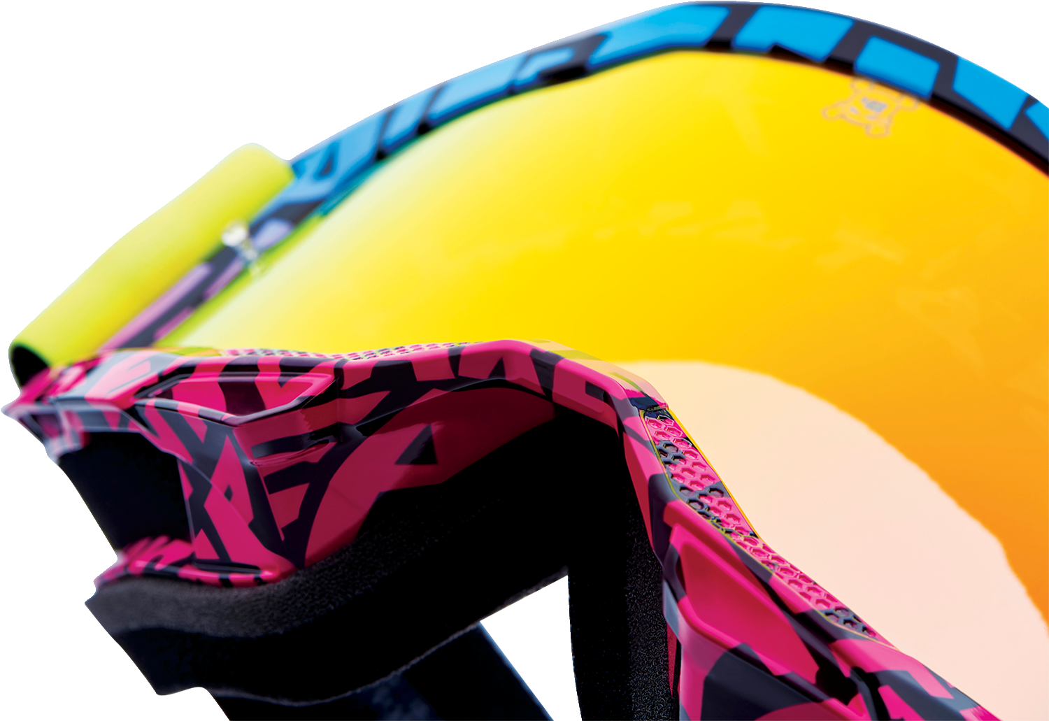 100% Accuri 2 UTV Goggles - KB43 Special - Red Mirror KB-50019-00002 - Howling Moto