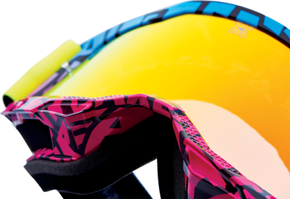 100% Accuri 2 UTV Goggles - KB43 Special - Red Mirror KB-50019-00002 - Howling Moto
