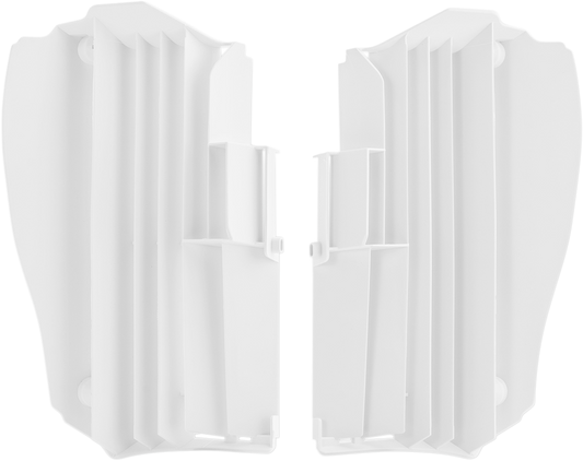ACERBIS Radiator Louvers - White - Yamaha ACTUALLY RADIATOR LOUVERS 2691560002 - Howling Moto