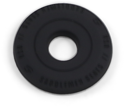 Bill's Exhausts SADDLEMEN Fender Seat Washer 14707B for motorcycle seats, shown in the product image.