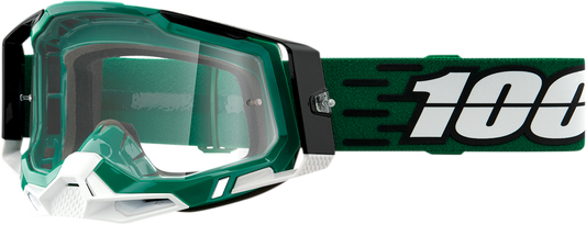100% Racecraft 2 Goggles - Milori - Clear 50121-101-16 - Howling Moto