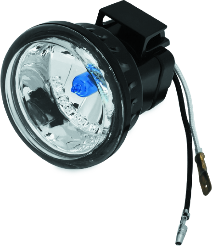 Kuryakyn Replacement H3 Lamp for 5000 Series Driving Lights, clear glass bulb with metal base for motorcycle lighting.