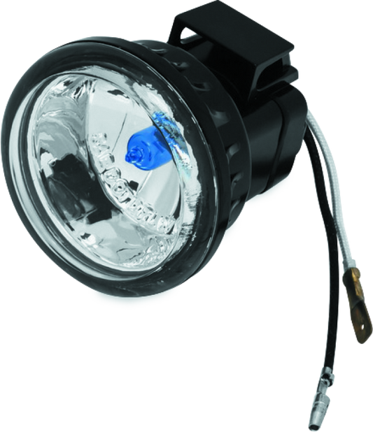 Kuryakyn Replacement H3 Lamp for 5000 Series Driving Lights, clear glass bulb with metal base for motorcycle lighting.