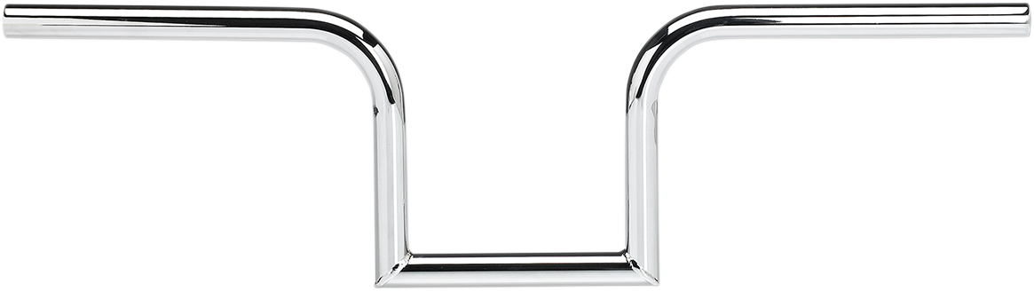 Chrome BILTWELL Frisco handlebar for motorcycles, featuring sleek, curved design and durable construction, ideal for custom bike builds.