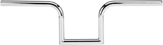 Chrome BILTWELL Frisco handlebar for motorcycles, featuring sleek, curved design and durable construction, ideal for custom bike builds.