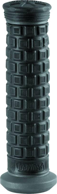ProTaper ATV Pillow Top Lite Grips for bikes, gray and black non-flange handlebar grips for off-road riding.