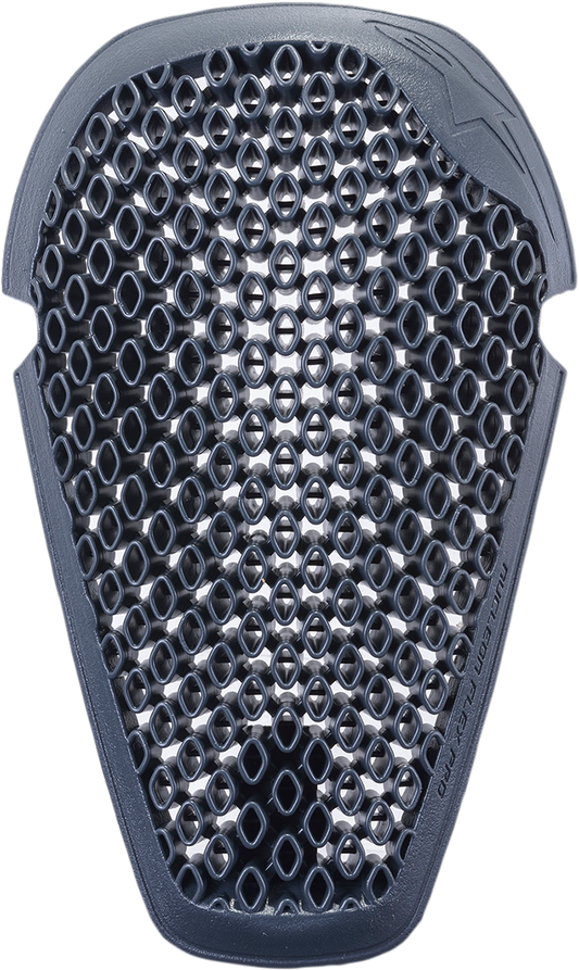 Alpinestars Nucleon Flex Pro knee guards in small size, protective gear with black and gray design, suitable for motorcycle riding.