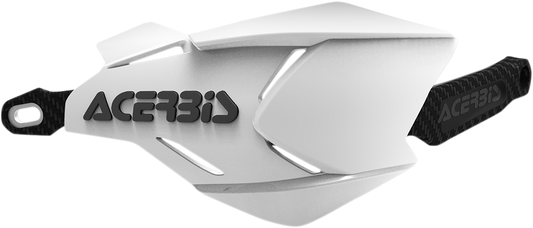 ACERBIS Handguards - X-Factory - White/Black 2634661035 - Howling Moto