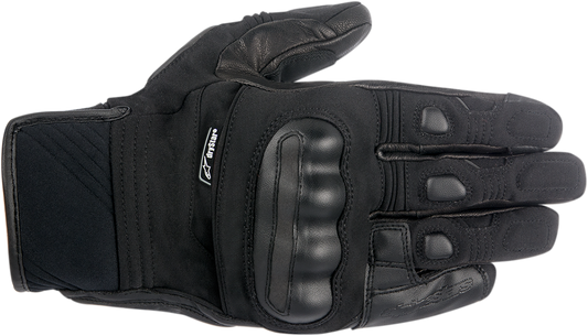 Black Alpinestars Corozal V2 Drystar® gloves in large size, showing the durable riding gloves with protective features.