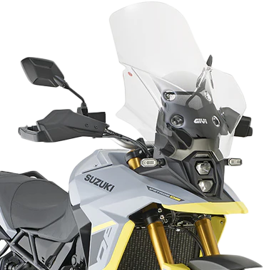 GIVI, GIVI D3125ST Windshield for Suzuki - Clear, Smoke, and Sport Styles