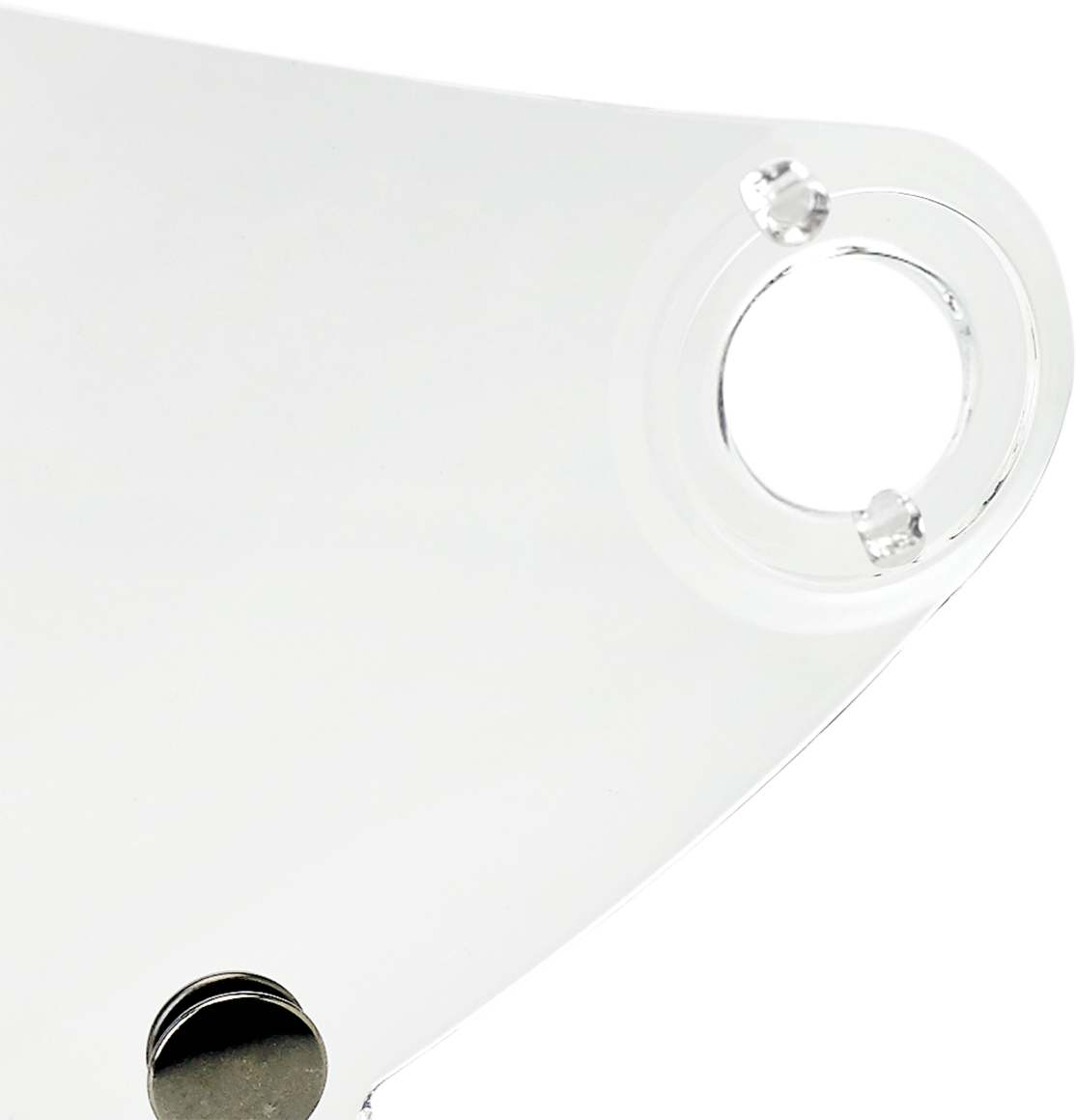 Clear shield for BILTWELL Gringo S helmet Gen 2, motorcycle helmet parts by Bill's Exhausts, showing the transparent visor.