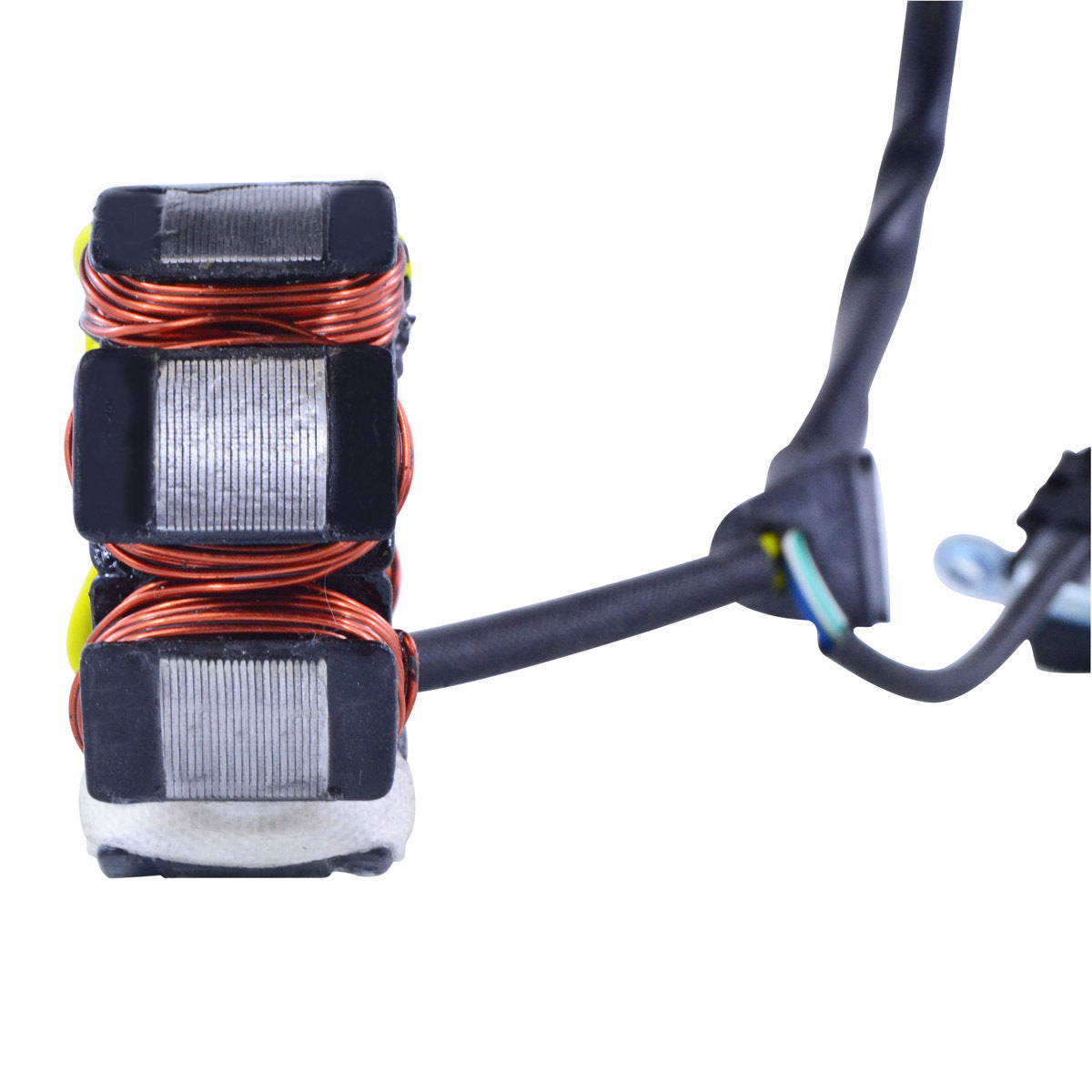 RM STATOR RMS900-104238 40W AC/DC Stator lighting kit with regulator and pickup, showing the compact electrical component.