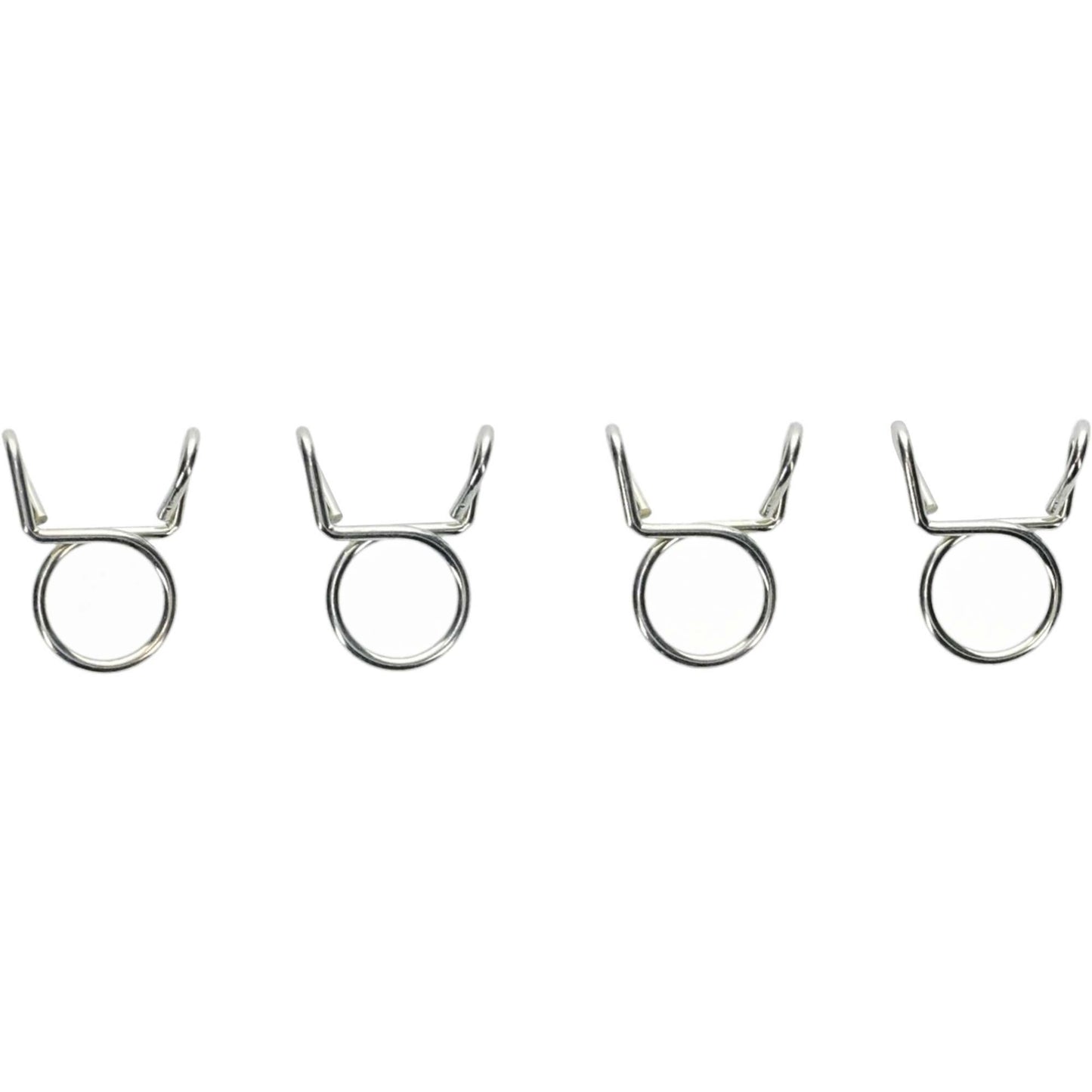 ALL BALLS Hose Clamp Refill Kit 4-Pack showing durable metal hose clamps for reliable replacement and secure fittings.